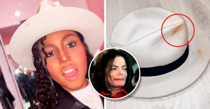 La hija de Kim Kardashian sombrero de Jackson para disfraz