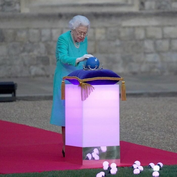 Queen Elizabeth II at the Platinum Jubilee 2022