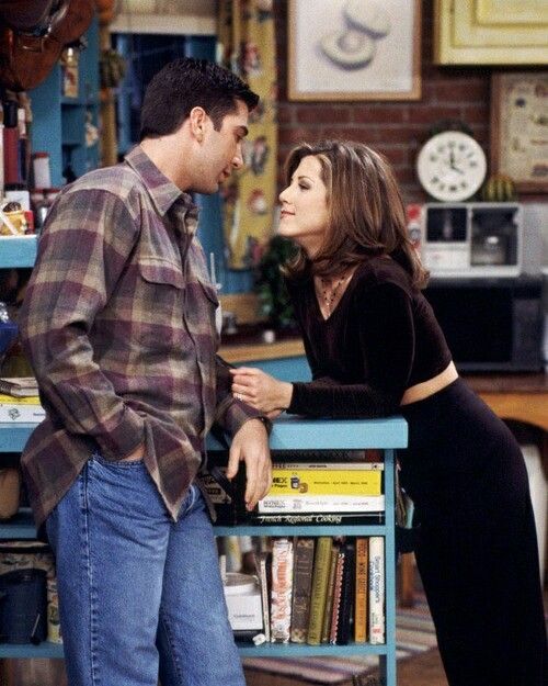 Rachel y Ross de Friends