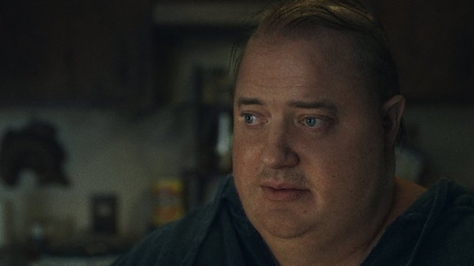 PRofesro Charlie, personaje de la película The Whale interpretado por el actor Brendan Fraser 