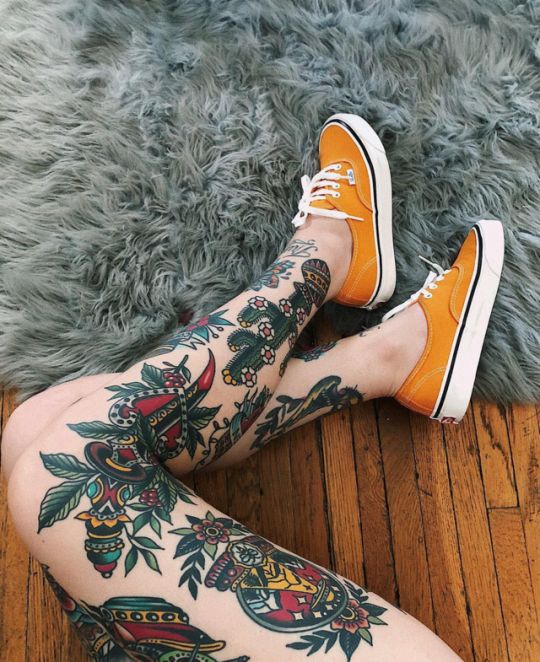Tatuajes para lucir en tus piernas