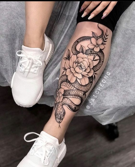 Tatuajes para lucir en tus piernas