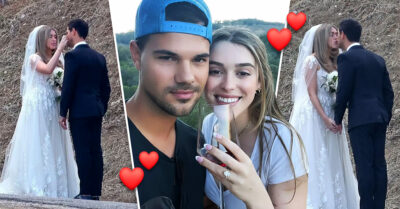 Taylor Lautner llegó al altar con Tay Dome después de tres años de relación