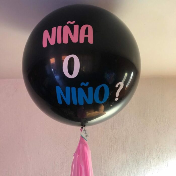 globo de revelación de sexo del bebé