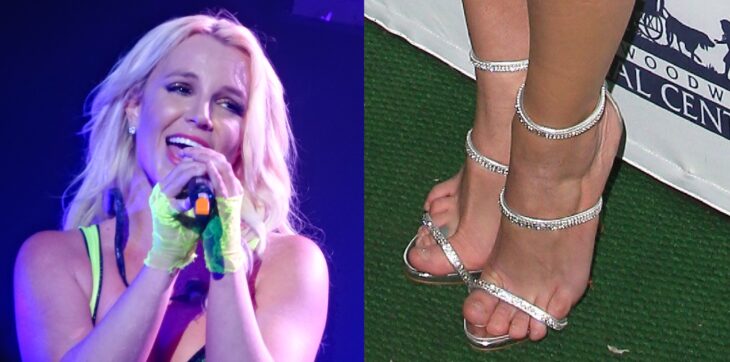 britney spears ugly feet