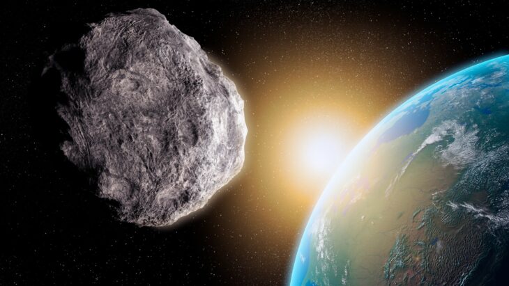 Asteroide con trayectoria hacia la Tierra 