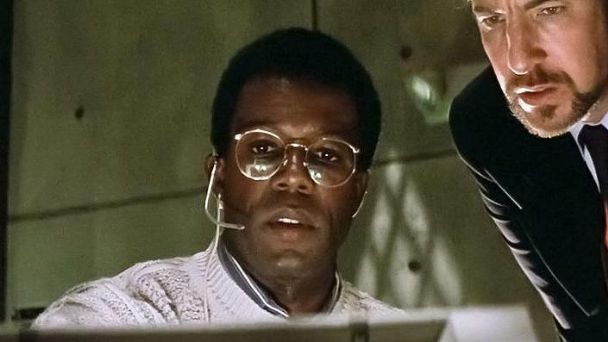 clarence gilyard scene in die hard