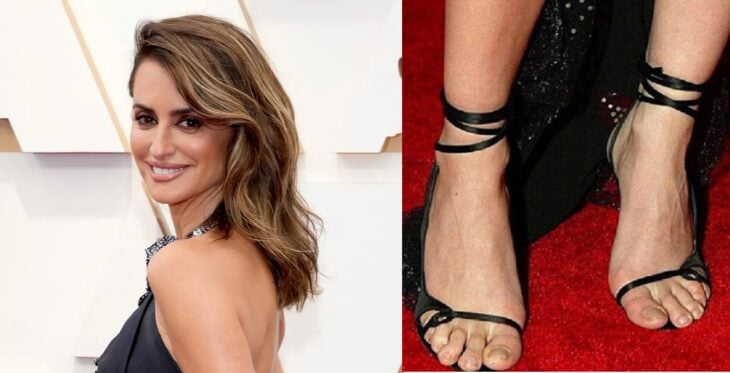 Penelope Cruz ugly feet