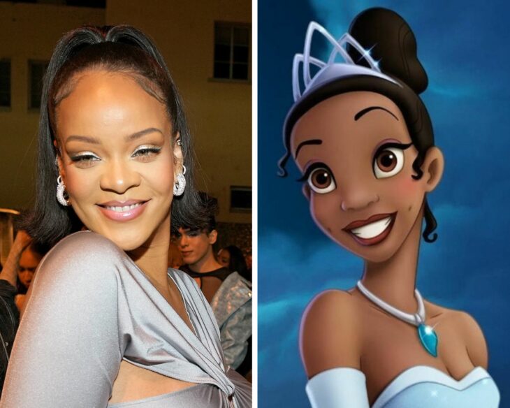 comparativa de rihanna y tiana