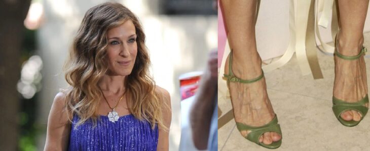 Sarah Jessica Parker ugly feet