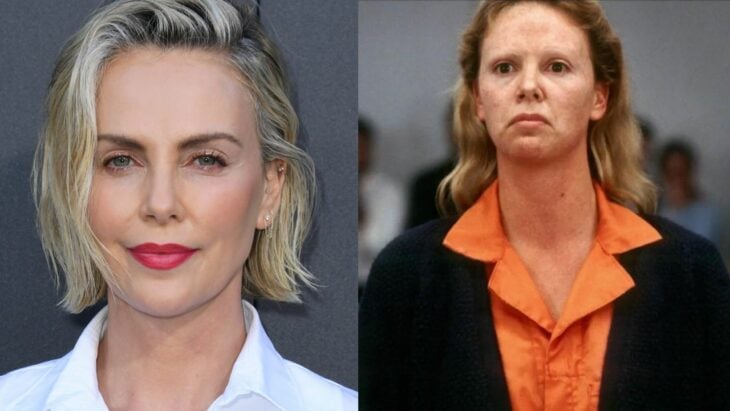 Charlize Theron as Aileen Wuornos in Monster