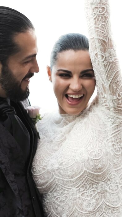 Maite Perroni y Andrés Tovar en su boda