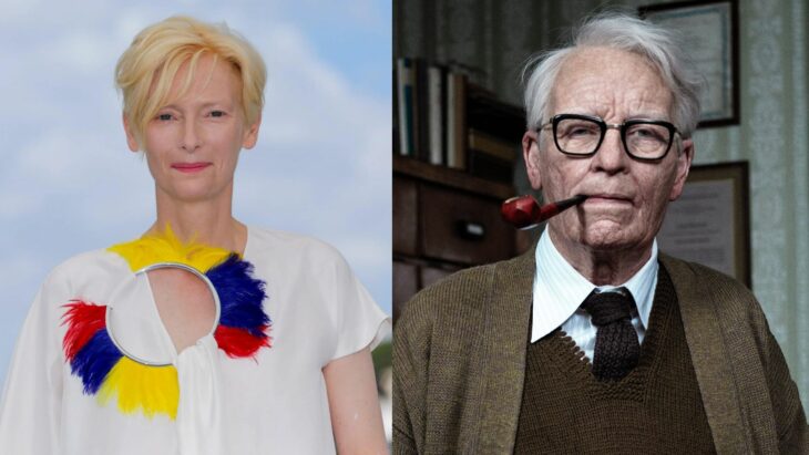 Tilda Swinton como el Dr. Josef Klemperer en Suspiria