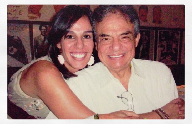 Marysol Sosa con su papá José José