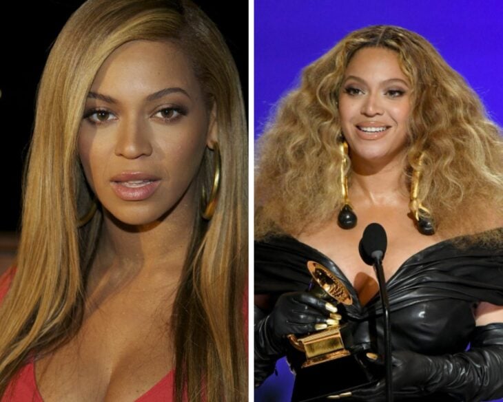 Beyonce antes y después