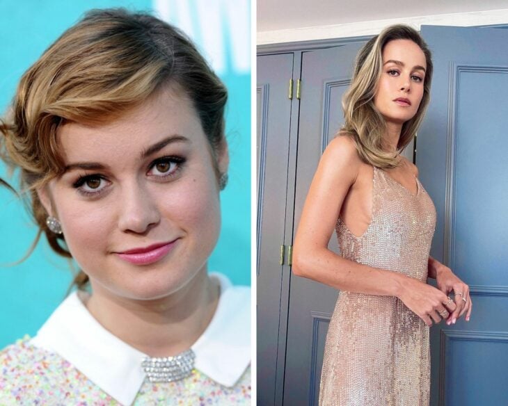 brie larson before and after