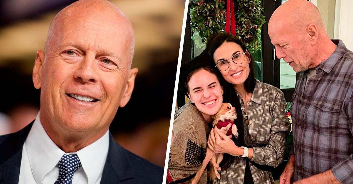 Bruce Willis reappears in photographs with his entire family Imageantra