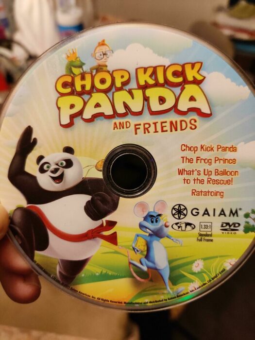 Chop Kick panda imitation of kung Fu Panda