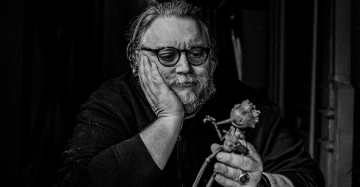 guillermo del toro con pinocho 