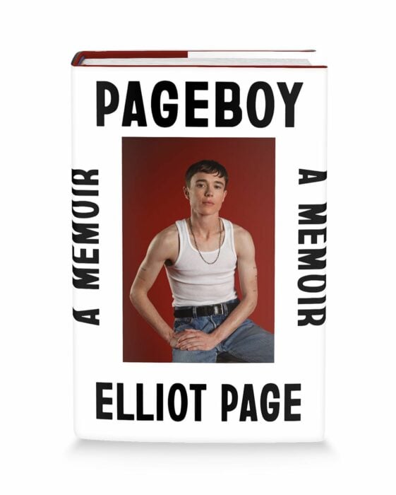 portada del libro de Elliot Page en el que escribe la experiencia de su proceso trans 