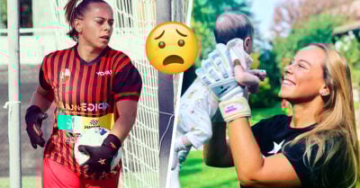 Alice Pignagnoli, futbolista profesional, fue despedida por estar embarazada