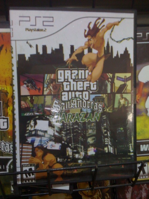 grand theft auto tarzan