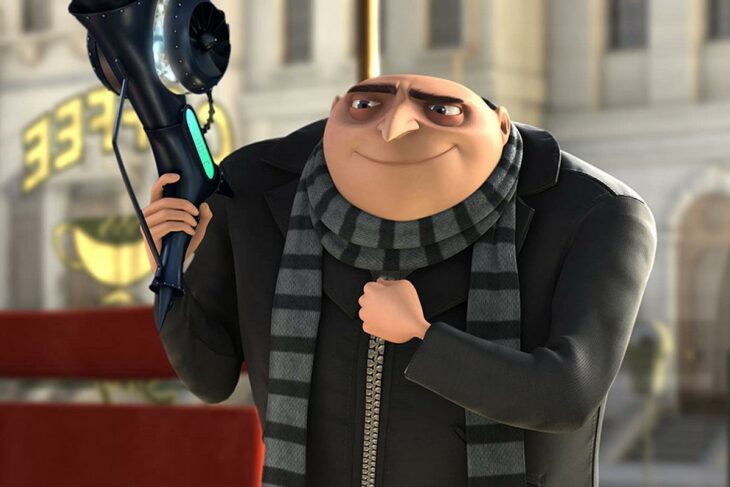 Gru villano que se hizo bueno