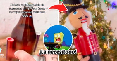 Regala una caguama disfrazada de Cascanueces en el intercambio y es un éxito