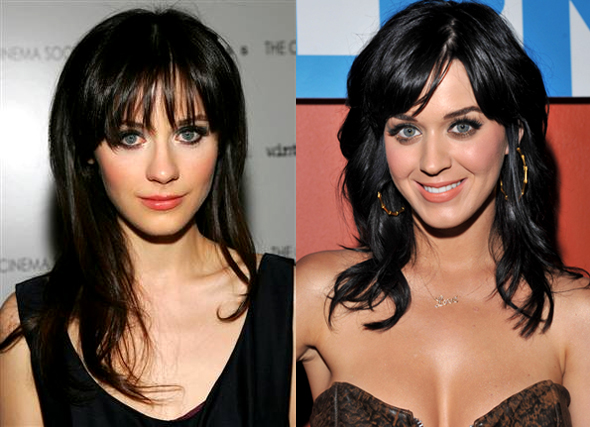 Katy Perry y Zooey Deschanel