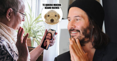 Keanu Reeves sorprende a una abuelita fanática llamándola por teléfono