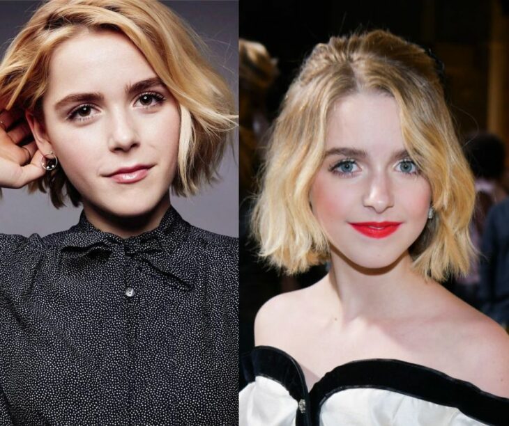 Kiernan Shipka y McKenna Grace