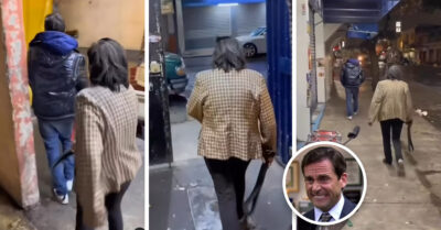 Mamá saca a ‘cintarazos’ a su hijo de un puesto de micheladas