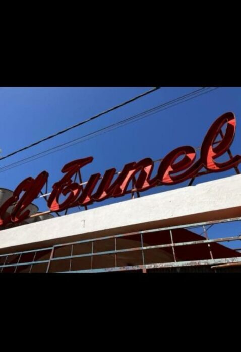 Image showing the sign on an establishment with the letters the Tunnel 