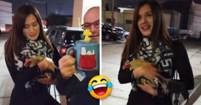 Regala una taza en el intercambio navideño y a ella le dan un gallo
