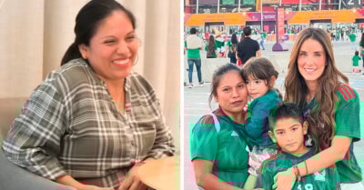 Sandra de la vega, esposa de Andrés guardado, afirma que Ushi no es su “empleada ni su chacha”