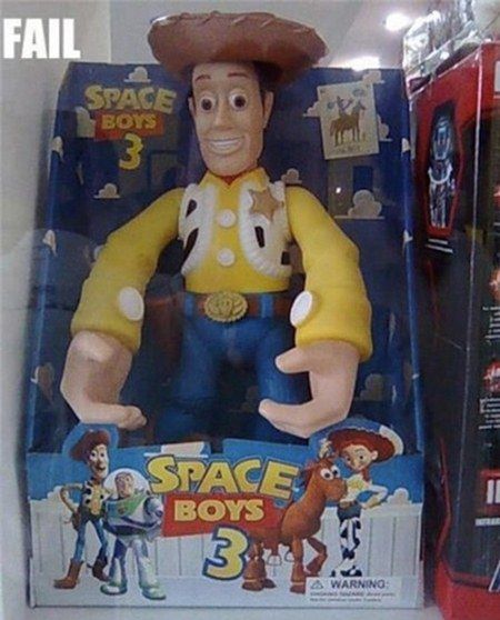 Space boys imitación Toy Story