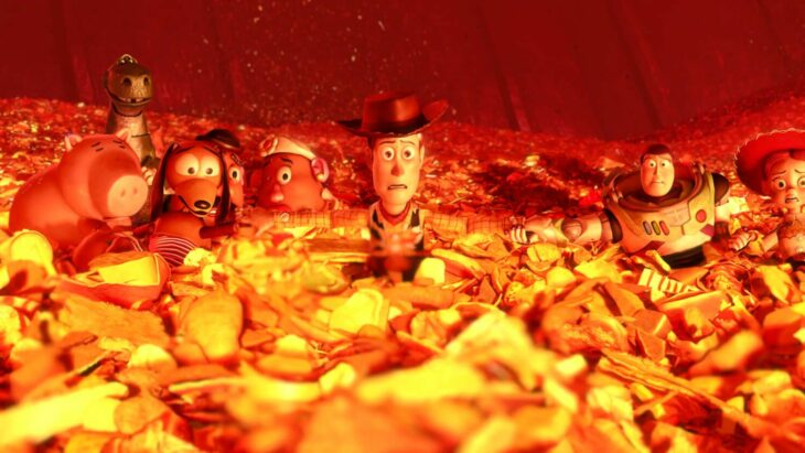 toy story 3 fire scene