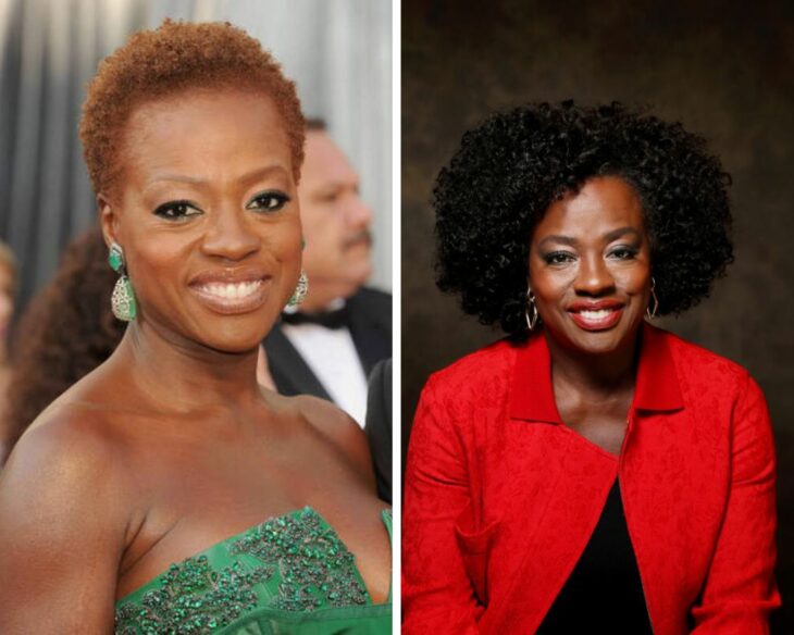 Viola Davis antes y después