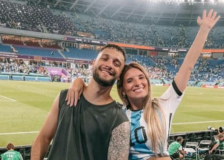 Aixa y Lucas en el mundial 2022