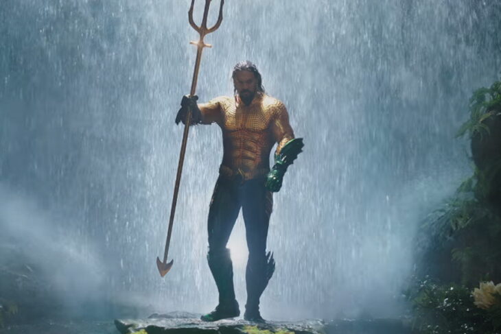 Jason Momoa como aquaman