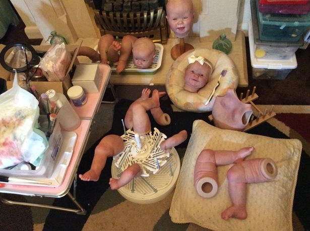 Kit para muñecos bebé reborn
