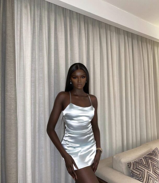 Duckie Thot modelo sudanesa barbie 