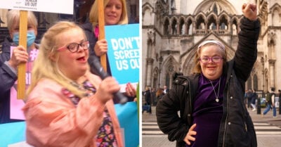 Chica con Síndrome de Down defiende la vida de los bebés con esta condición