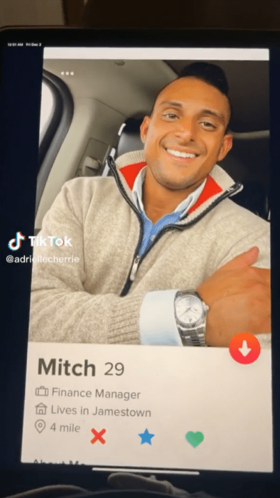 Mitchel hombre de tinder buscado por la policía