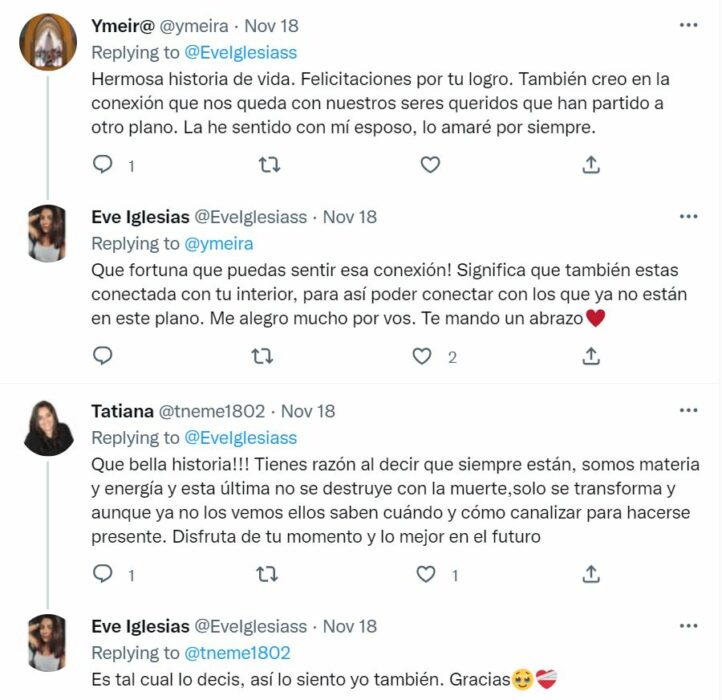 Twitter Eve Iglesias chica encuentra carta de su abuelo fallecido