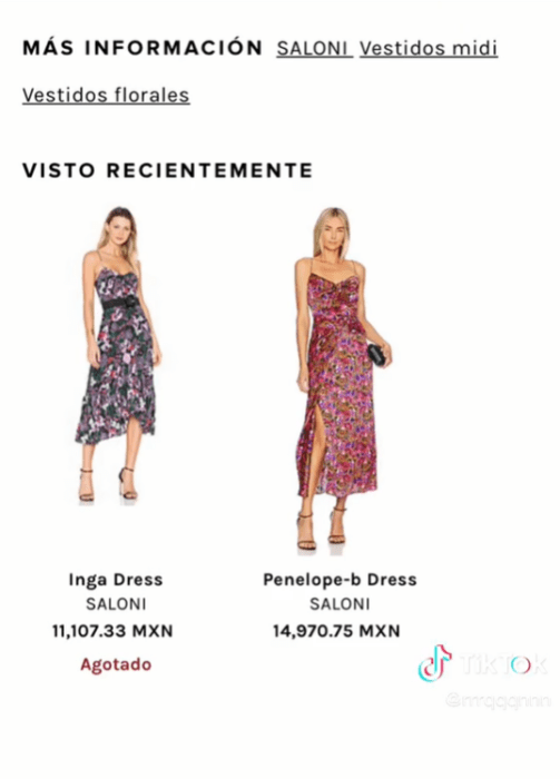 Vestido saloni floreado midi