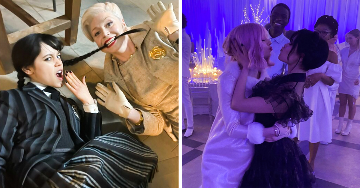 15 Photos Of The ‘Merlina’ Cast That Prove They’re More Adorable Than Creepy