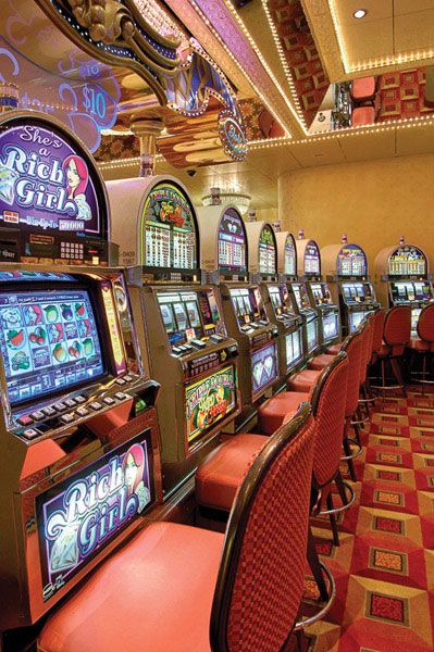 máquinas tragamonedas en casino de las Vegas