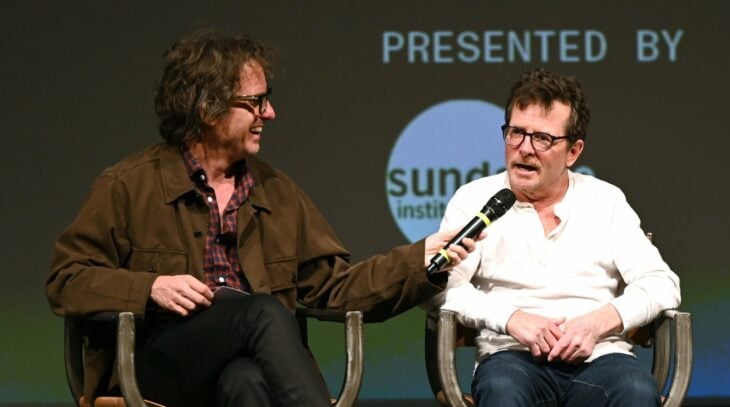 Michael J. Fox en el Festival de Cine de Sundance 2023 presentando su nuevo documental 