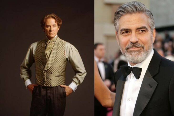 Kevin Kline y George Clooney